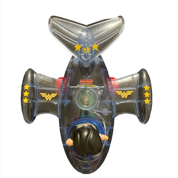 Fisher price little people Wonder Woman & invisible jet - Picture 4 of 12